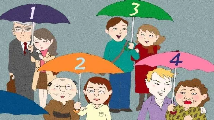 Dari gambar dalam tes kepribadian ini, kamu harus memilih salah satu dari pasangan yang paling terlihat tidak bahagia.