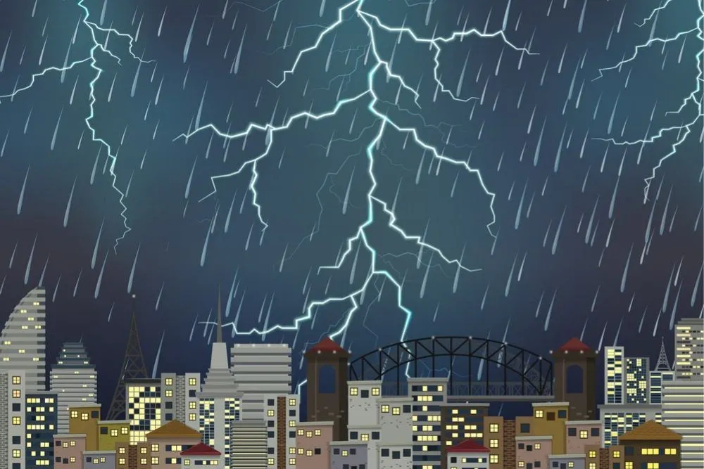 Ilustrasi. Prakiraan Cuaca Jakarta hari ini, hujan merata