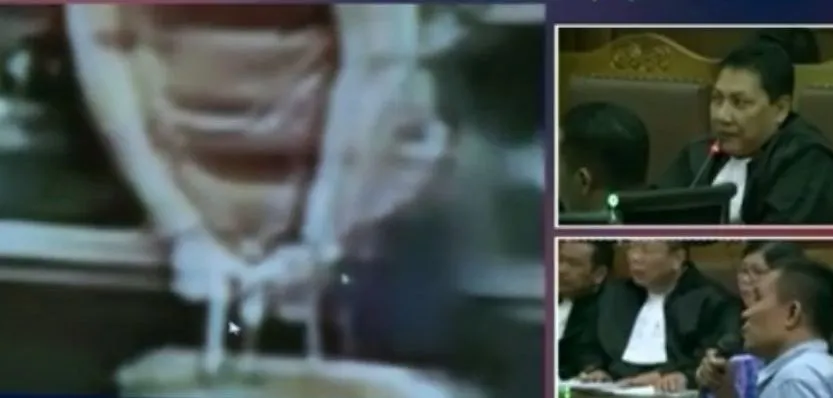 Momen Persidangan: Jari Jessica Wongso di CCTV Jadi Sorotan Seperti Nenek Lampir, Disebut karena Salah Editing (YouTube Kompas TV)