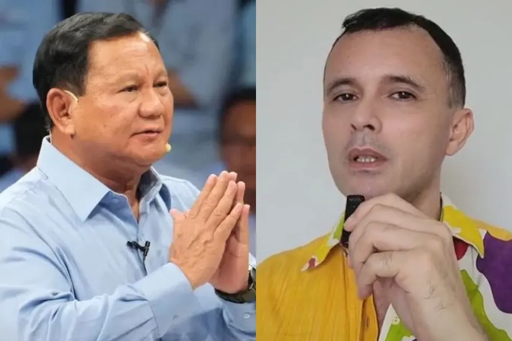 Orang 'Bule' Ini Tanggapi Capres Prabowo Subianto yang Viral Menyebut 'Ndasmu Etik'