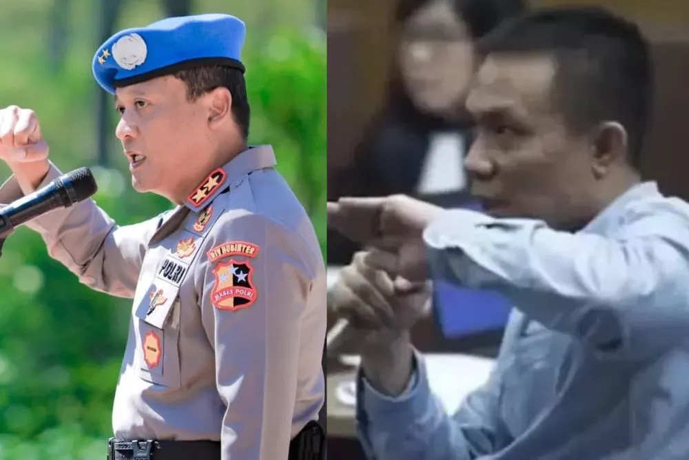 Rismon Sianipar menyebut nama Krishna Murti, seorang perwira tinggi polri yang pernah menangani kasus Jessica Wongso.