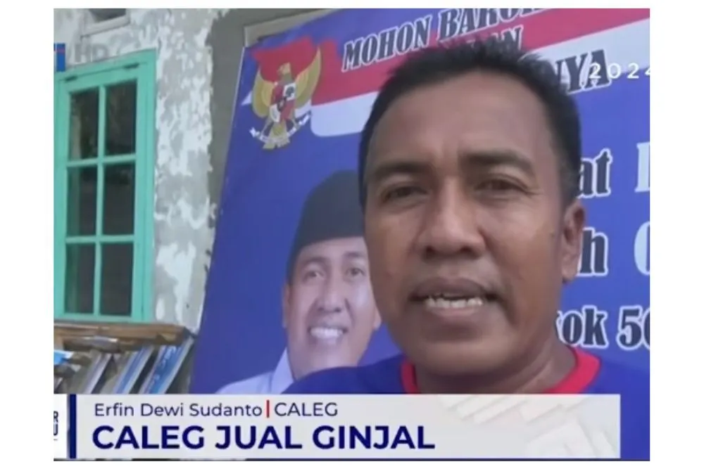 Erfin Dewi Sudanto membuat warganet heboh karena nekat jual ginjal demi biaya kampanye.