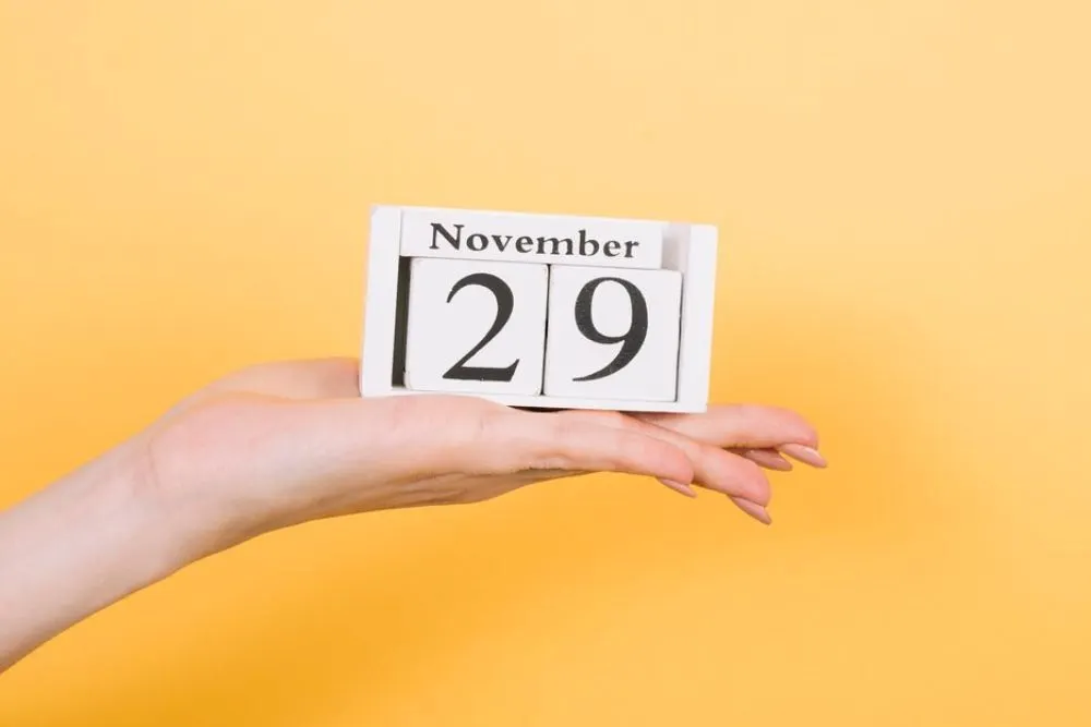 Ilustrasi Tanggal 29 November