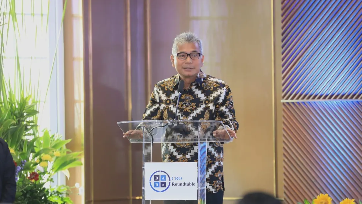 Direktur Utama BRI Sunarso menyebut risk awareness perlu ditingkatkan mengingat situasi industri perbankan begitu dinamis dan terus berubah.