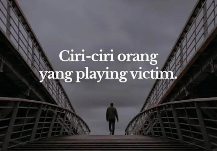 Ilustrasi. Enam Ciri Umum Pelaku Playing Victim