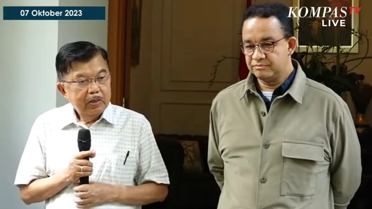 Capres Koalisi Perubahan Anies Baswedan mengunjungi kediaman Wakil Presiden ke-10 dan ke-12, Jusuf Kalla. Membahas hal apa?