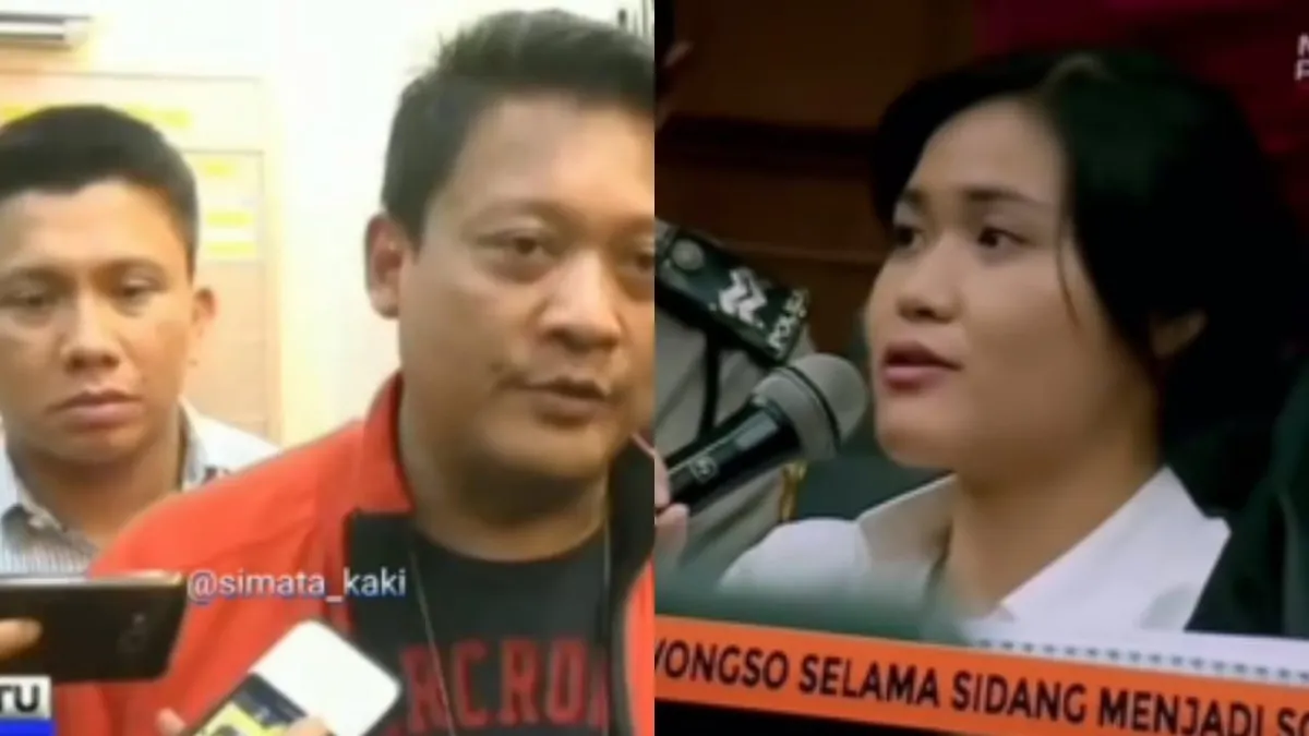 Kolase Foto Ferdy Sambo, Khrishna Murti dan Jessica Wongso