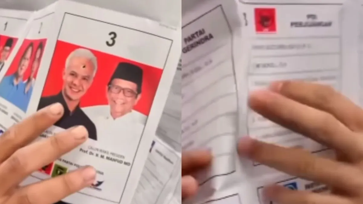Viral Video TKI Taiwan Terima Surat Suara yang Sudah Dicoblos Paslon Ganjar-Mahfud Padahal Belum Memilih, Warganet: 03 Main Lagi Ya?