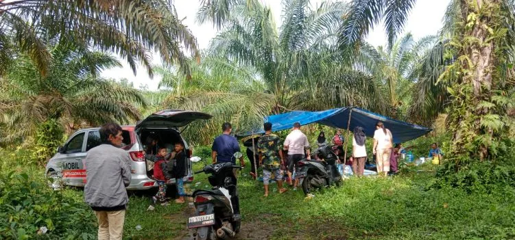 Pipa Minyak Campur Gas di Benuang PALI Meledak