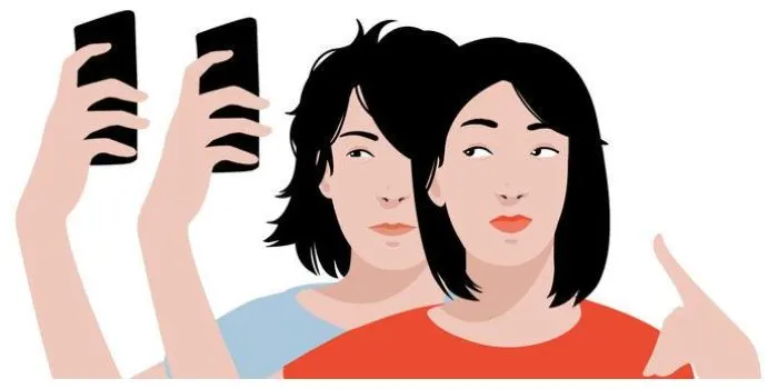 Ilustrasi orang narsistik