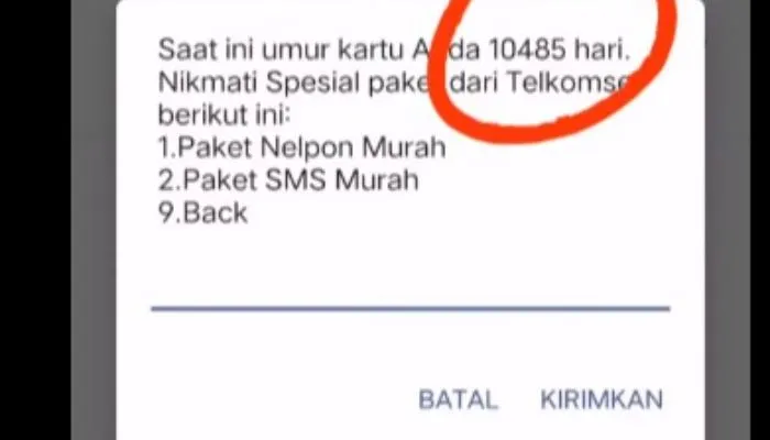 Dengan mengecek umur kartu Telkomsel, pengguna dapat mengikuti tren yang ada di media sosial.