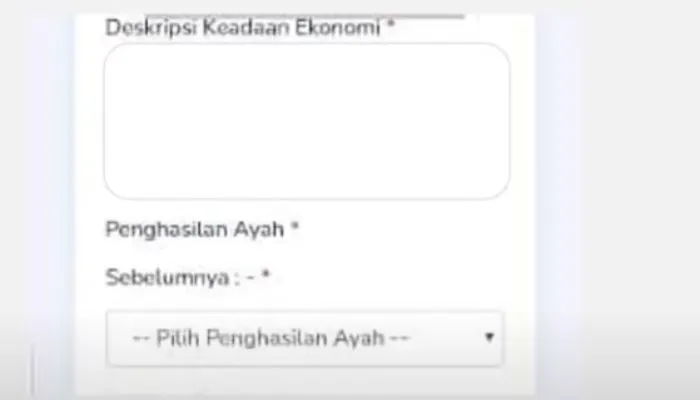 Cara mengisi deskripsi keadaan ekonomi pada formulir pendaftaran KIP Kuliah 2024 kian banyak dicari.