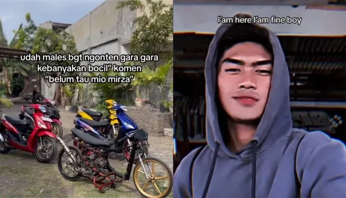 Mio Mirza yang viral di paltform TikTok dan X