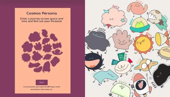 Link dan cara main Cosmos Persona Test viral untuk ungkap kepribadian seseorang.