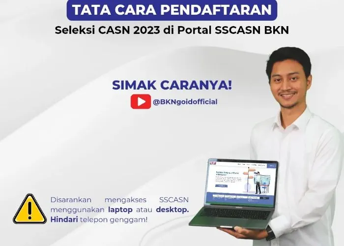 Cara Buat Akun SSCASN untuk Daftar CPNS dan PPPK 2023