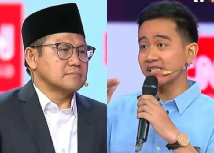Cak Imin dan Gibran Rakabuming Raka