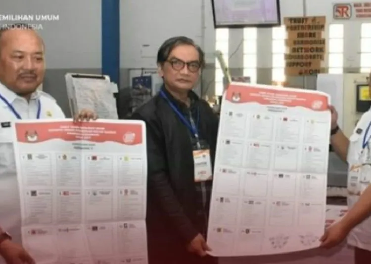 Heboh surat suara Pemilu 2024 di Taipei sudah tercoblos.