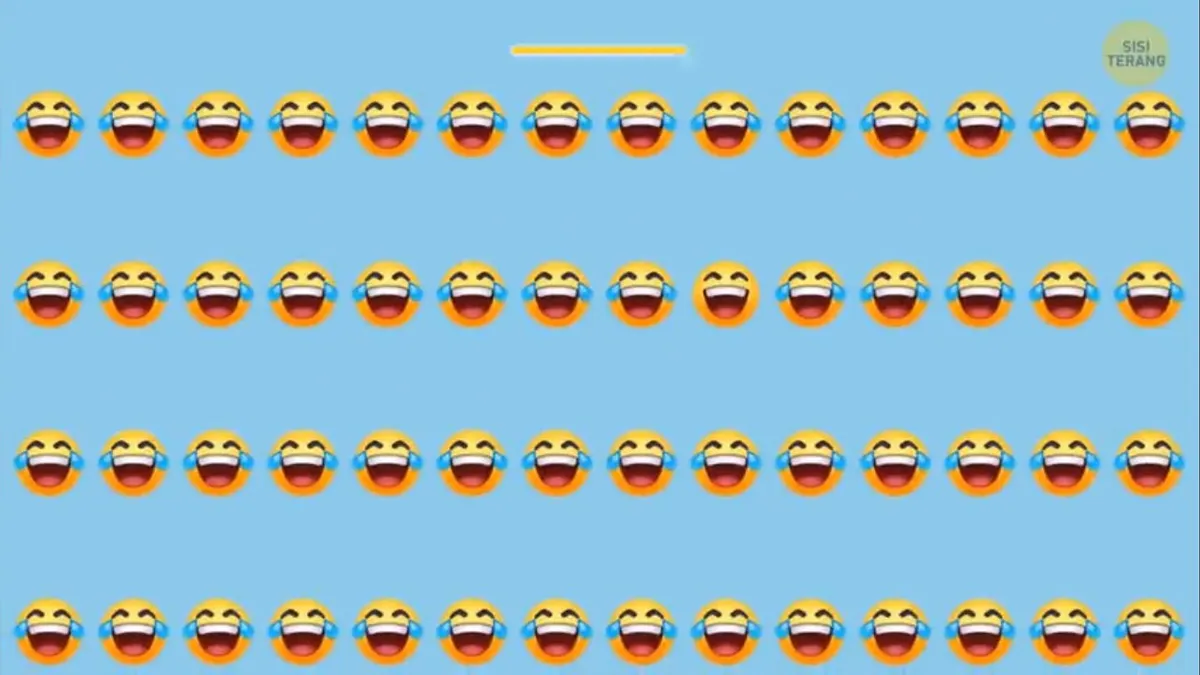 Tes IQ: Temukan Emoticon yang Berbeda dalam 10 Detik, Yakin Bisa? (YouTube SISI TERANG)