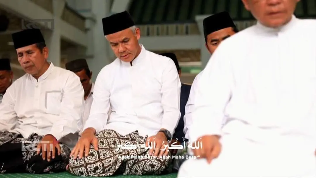 Ganjar Pranowo Dirujak Warganet Usai Muncul dalam Video Azan Magrib RCTI, Bukan Politik Identitas?