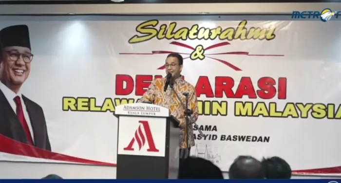 &nbsp;Hadiri Acara Silaturahmi Bersama Relawan di Malaysia, Anies Baswedan Ungkap Harapan Terbesar Pekerja Migran