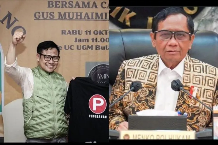 Cak Imin dan Mahfud MD