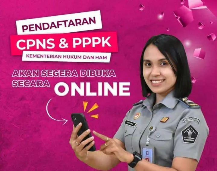 Jadwal Pendaftaran CPNS dan PPPK Kemenkumham 2023