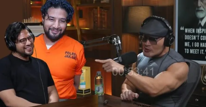 Deddy Corbuzier dan Ammar Zoni