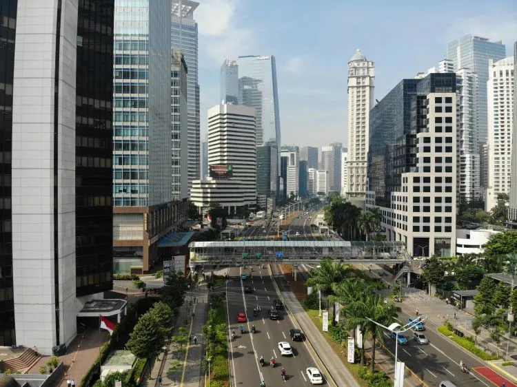 Ilustrasi Kota Metropolitan di Indonesia
