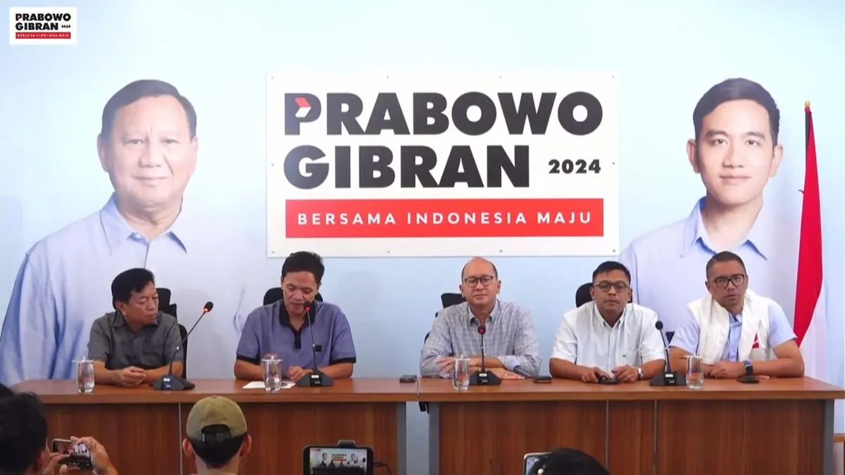 Ketua TKN Bantah Hoaks Soal Gibran Jadi Presiden Setelah 2 Tahun