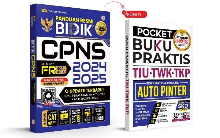 Rekomendasi buku latihan CPNS