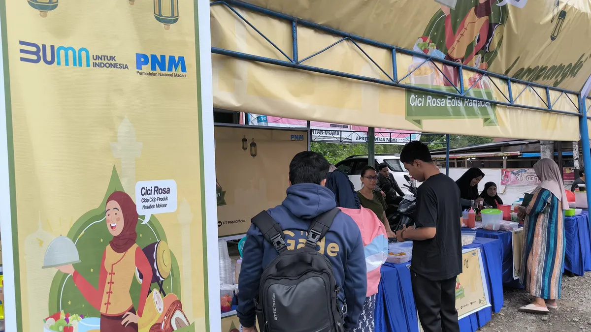 PT Permodalan Nasional Madani (PNM) gelar bazar kuliner di setiap cabang di 62 Cabang PNM di seluruh Indonesia.
