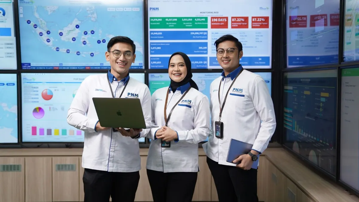 PNM terus mendampingi seluruh perempuan pelaku usaha ultra mikro yang sekarang sampai dengan Desember 2023, nasabah aktif PNM Mekaar sudah mencapai 15,1 Juta nasabah.