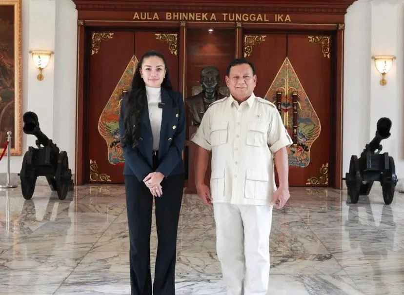 Nikita Mirzani dan Prabowo Subianto
