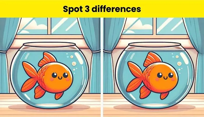 Tes IQ: Temukan 3 Perbedaan dari Gambar Ikan Ini