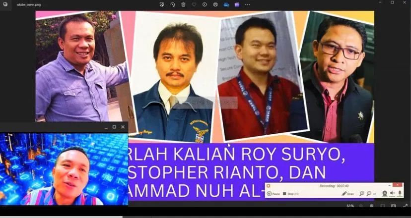 Sebut Telah Kantongi 30 Bukti Ilmiah Kasus Jessica Wongso, Rismon Sianipar Tantang Roy Suryo: Jangan Jadi Pengecut!