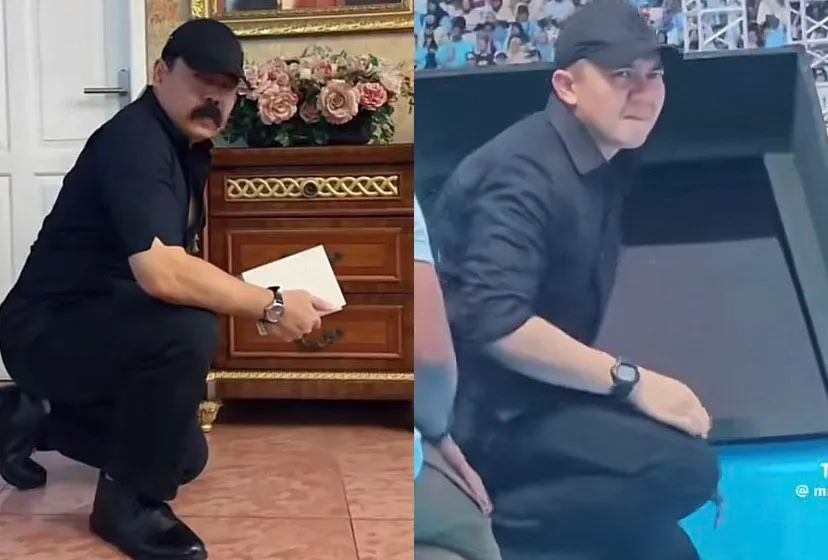 Viral Inul Daratista-Adam Suseno Parodikan Mayor Teddy Gendong Perempuan Pingsan, Endingnya Bikin Ngakak