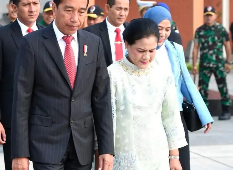 Presidan Jokowi dan Ibu Iriana