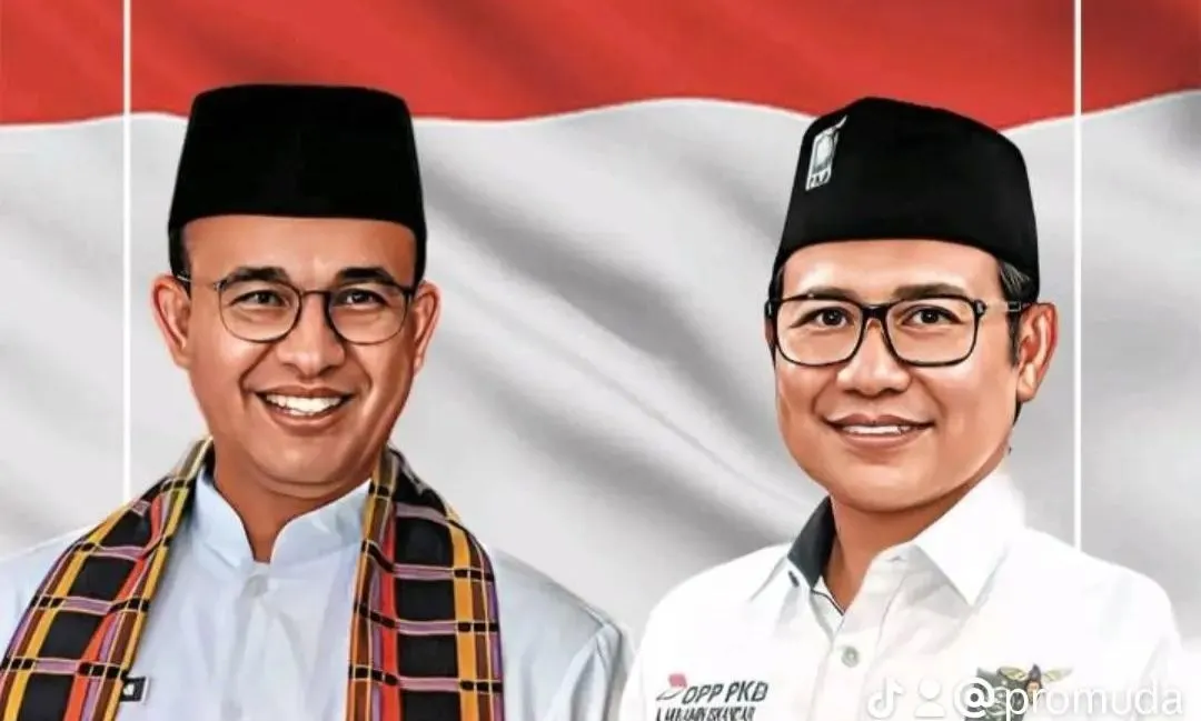 Anies Baswedan (kiri) dan Muhaimin Iskandar, diproyeksikan bakal calon presiden dan bakal calon wakil presiden dalam Pilpres 2024 yang dicetuskan Ketua Umum Nasdem Surya Paloh.