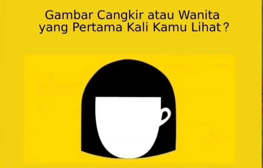 Tes Kepribadian Gambar Cangkir atau Wanita