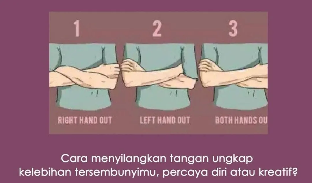 Tes Kepribadian Menyilangkan Tangan