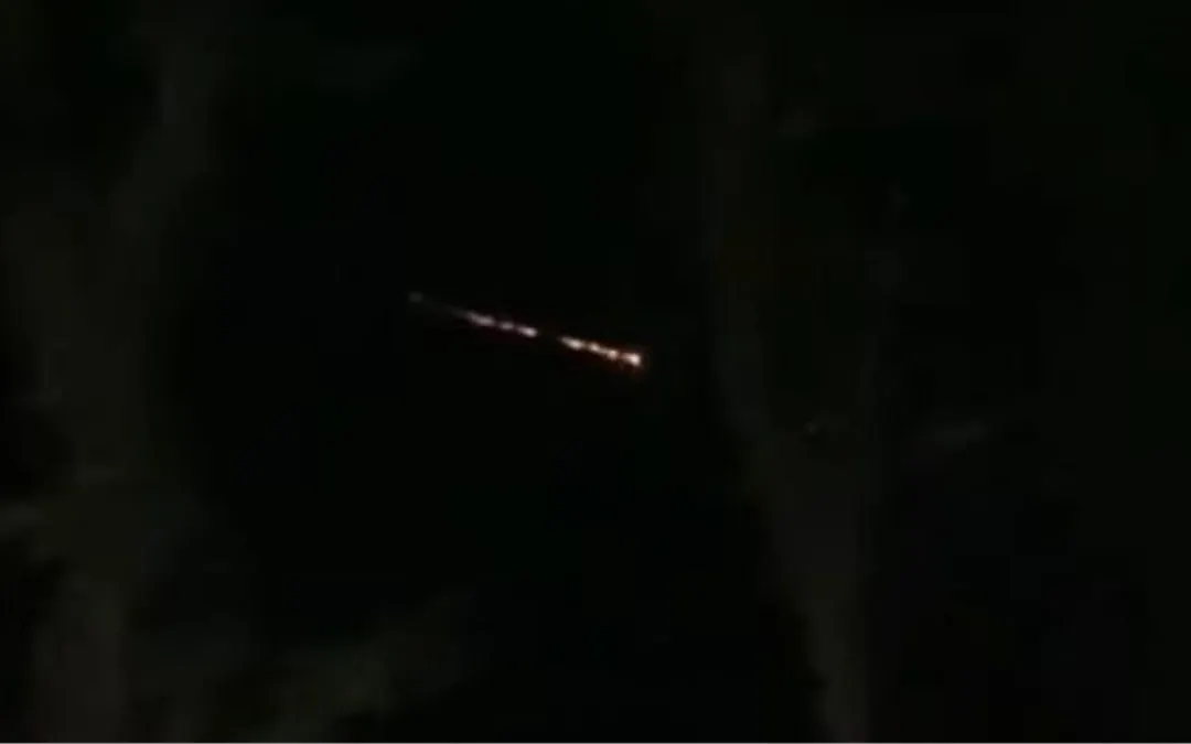 Meteor terlihat di Indonesia 