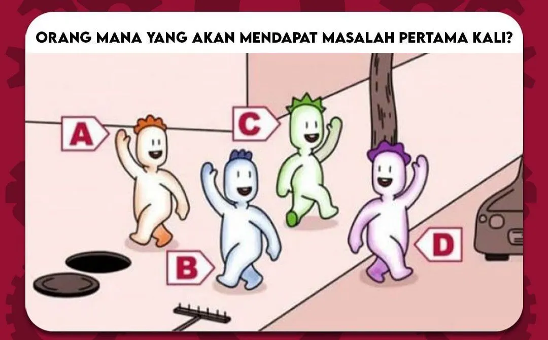 Tes Kepribadian: Tebak Orang Mana yang akan Mendapat Masalah Pertama Kali? Lihat Sifat Unik Kamu di Sini