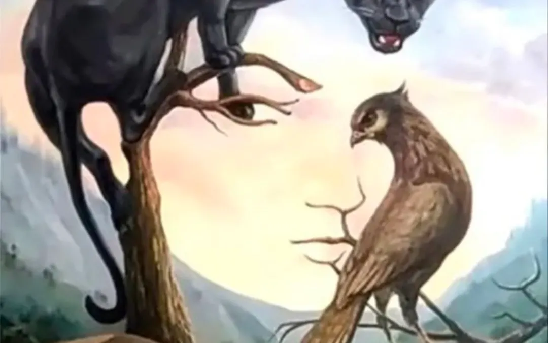 Tes Ilusi Optik: Wajah Wanita, Panther Atau Burung? 