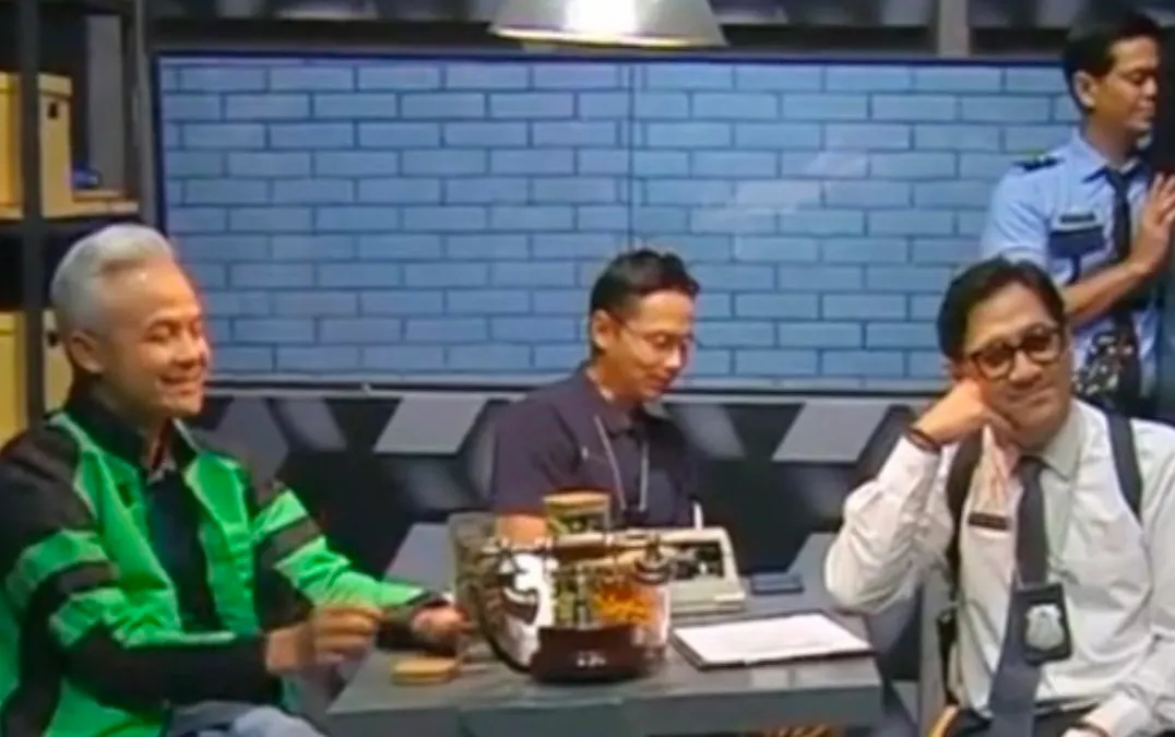 Komika Kiky Saputri melakukan roasting terhadap calon presiden (capres) dari kubu koalisi Partai PDIP, Ganjar Pranowo.