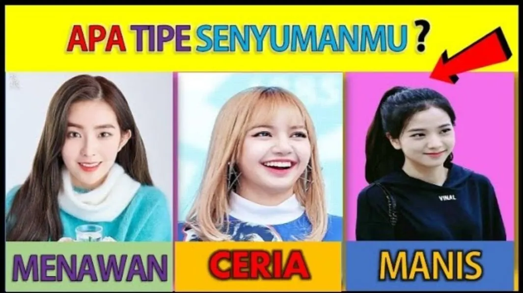 Tes kepribadian melalui senyuman.