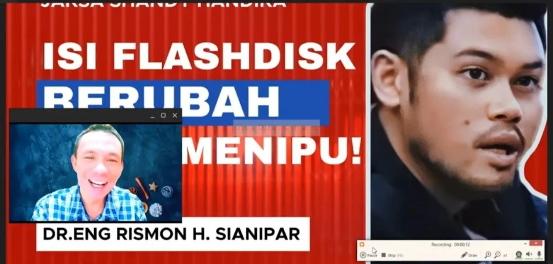 Rismon Sianipar menyebut bahwa Jaksa Shandy Handika mengatakan sejumlah kebohongan dalam sidang kasus Jessica Wongso.