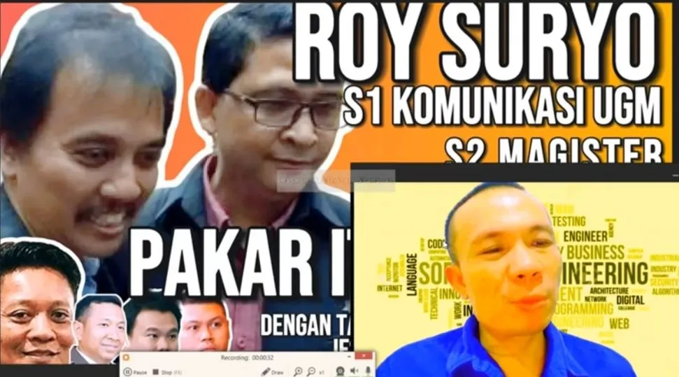 Rismon Sianipar Ragukan Keahlian Roy Suryo sebagai Pakar IT