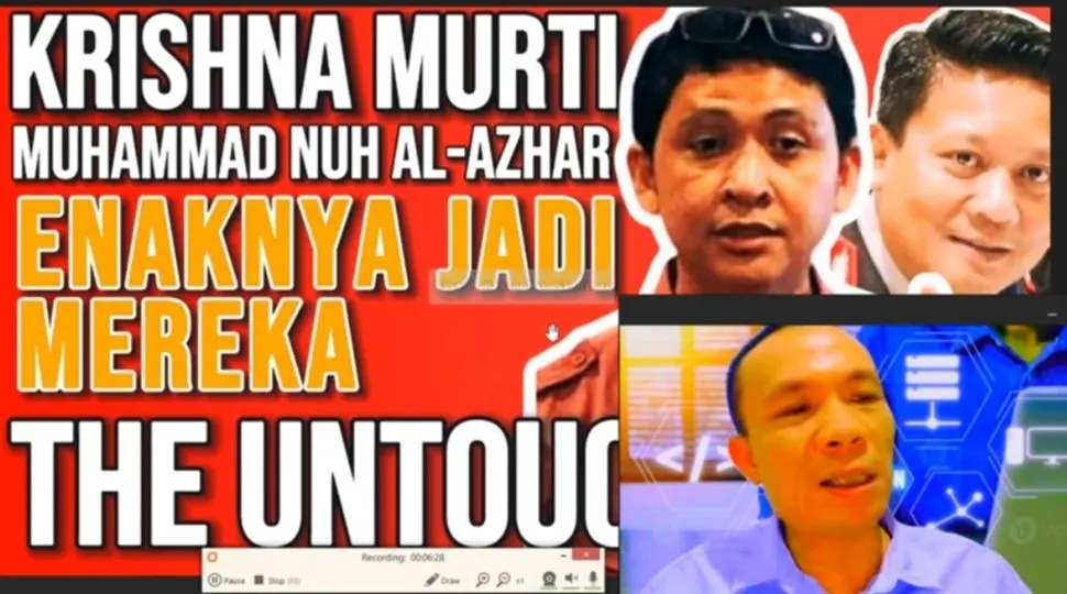 Rismon Sianipar mengungkapkan kekecewaannya kepada Kapolri Listyo Sigit Prabowo
