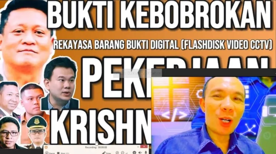Rismon Sianipar Bongkar Bukti 'Bobroknya' Pekerjaan Krishna Murti dalam Kasus Jessica Wongso