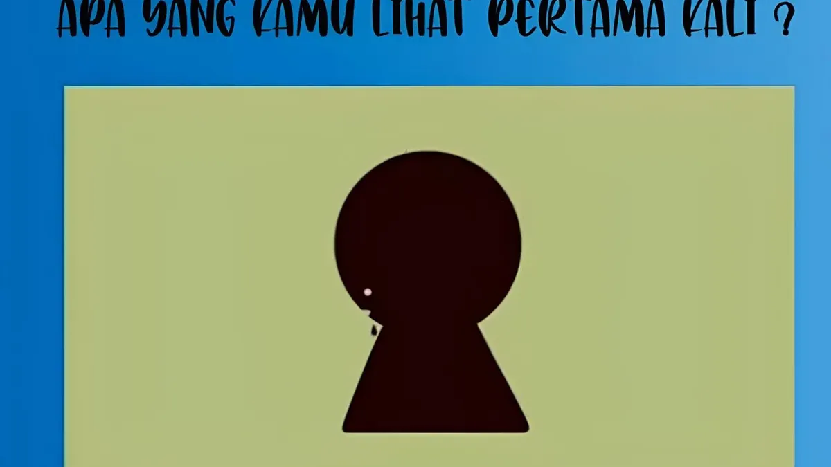 Tes Kepribadian : Lubang Kunci atau Orang Kecil? Gambar Pertama Ungkap Kamu Orang Sensitif atau Opstimis
